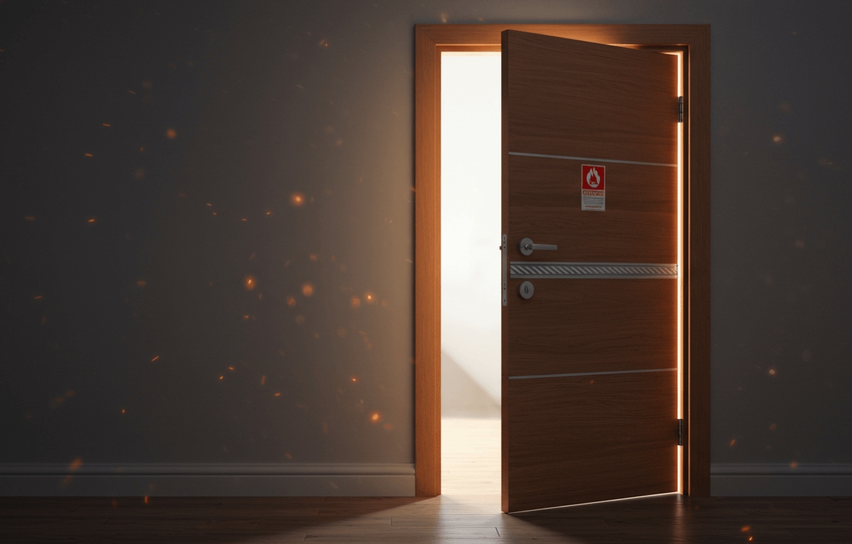 Ahşap Yangın Kapıları