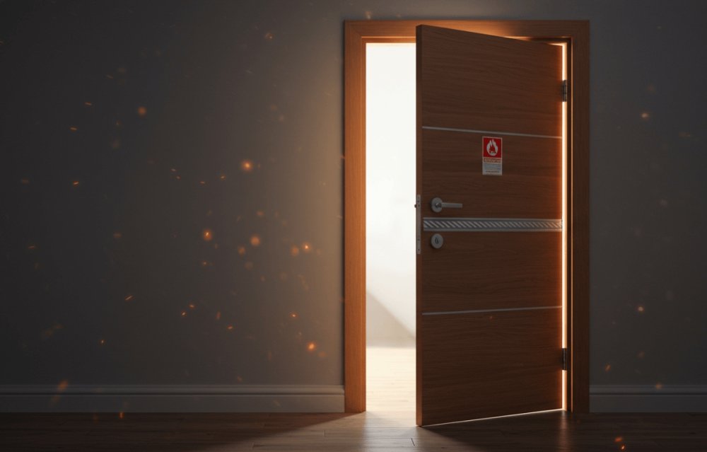 Ahşap Yangın Kapıları