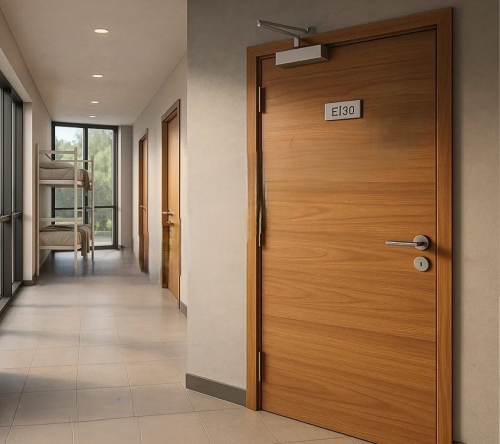 Ahşap Yangın Kapıları